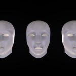 Face Masks in 3D, a CG Blender Rendered Facials
