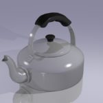 Kettle in 3D, a CG Rendered Kitchen Applicances