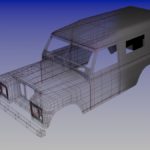 Landrover Shell in 3D, a CG Rendered Vehicles