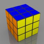 Rubiks Cube in 3D, a CG Rendered Puzzles