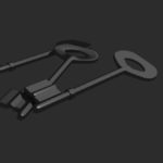 Keys in 3D, a CG Rendered in Toon Shaders